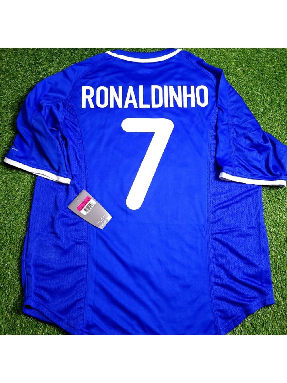 Ronaldinho Nike Brazil 2000 Away Soccer Jersey BNWT L